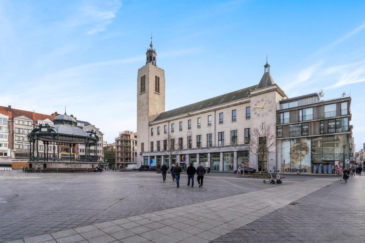 Ruim En Warm Appartement In De Winkelstraat Van Oostende ภายนอก รูปภาพ